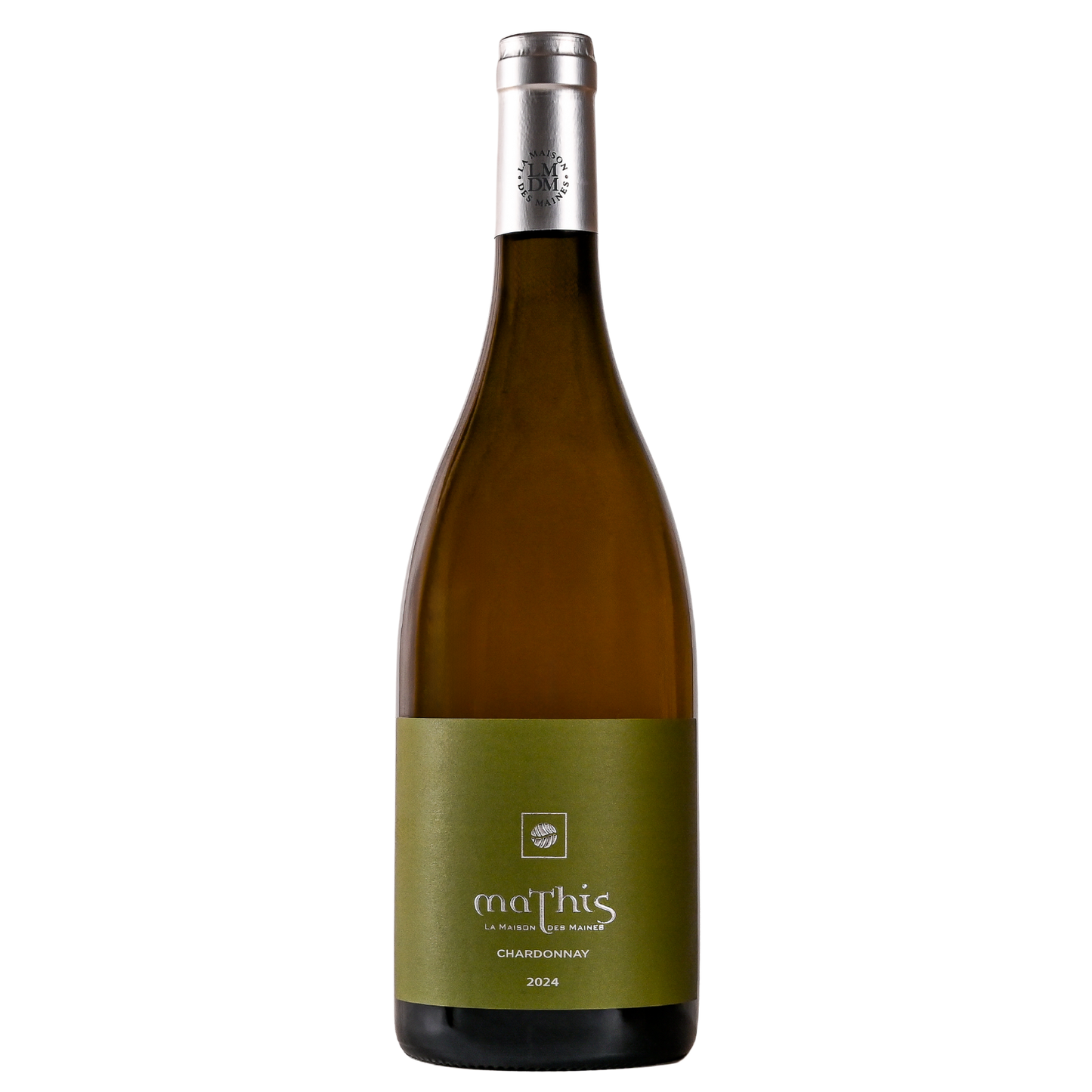 Bouteille Mathis Chardonnay – Vin blanc médaillé or Vins Charentais – Caves Charlemagne 75cl