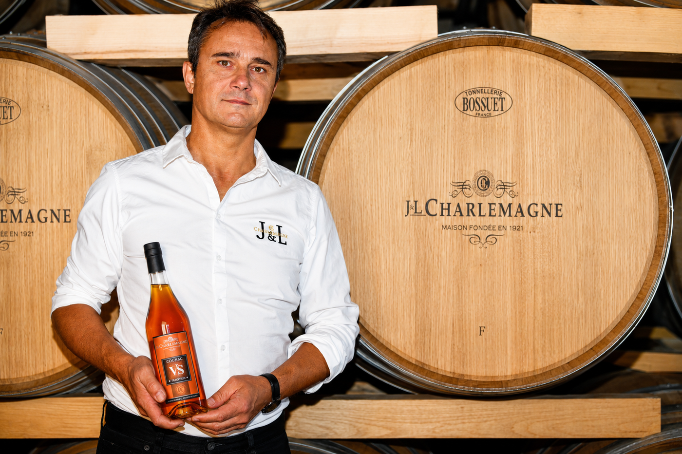 Cognac VS, VSOP & XO des Caves Charlemagne