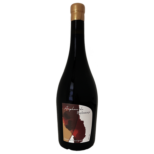 Amphore de Puyfromage Cabernet Sauvignon 2022, Francs Côtes de Bordeaux rouge élevé en amphore, bouteille 75 cl