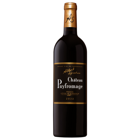 Château Puyfromage Albert Signature 2022, Francs Côtes de Bordeaux rouge, bouteille 75 cl